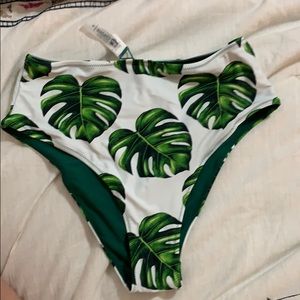 Cupshe high waisted bathing suit bottom.